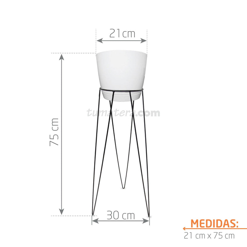 KIT MATERA COUBI + TIERRA + BASE 20 X 60 CM - Tumatera.co