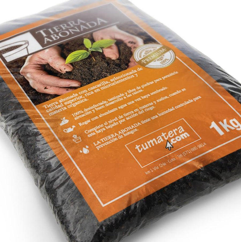 TIERRA ABONADA SELECCIONADA X 1 KG - Tumatera.co