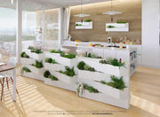 Jardín Vertical Wonderwall en uso