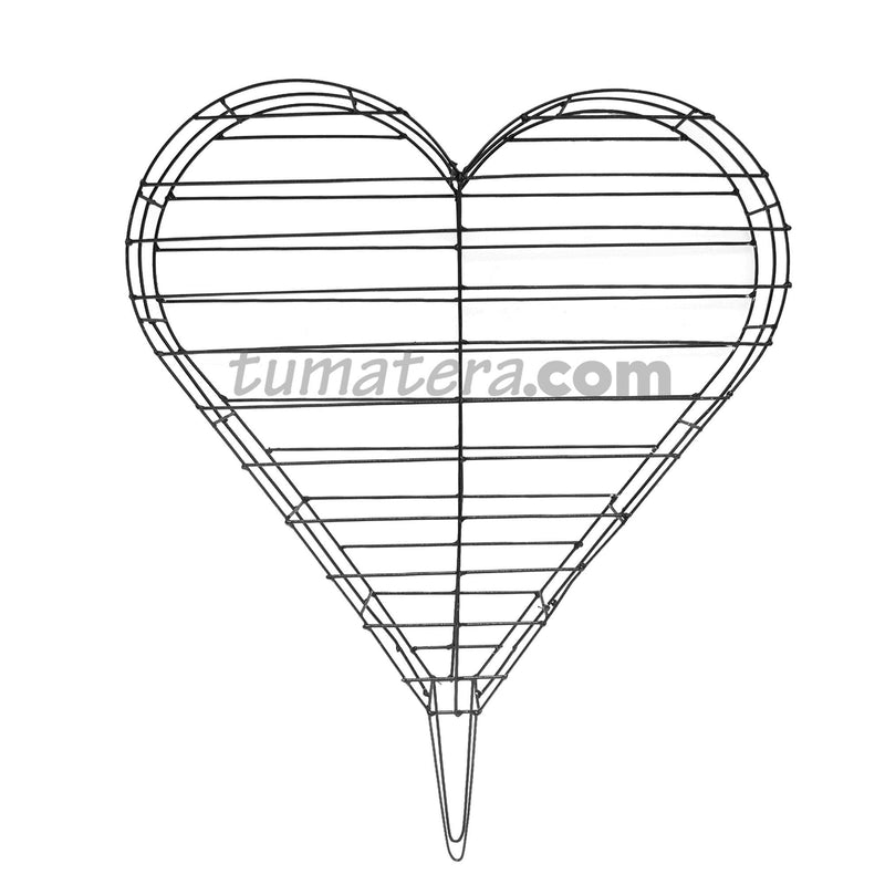 Estructura Topario Corazón 53 cm vista frontal