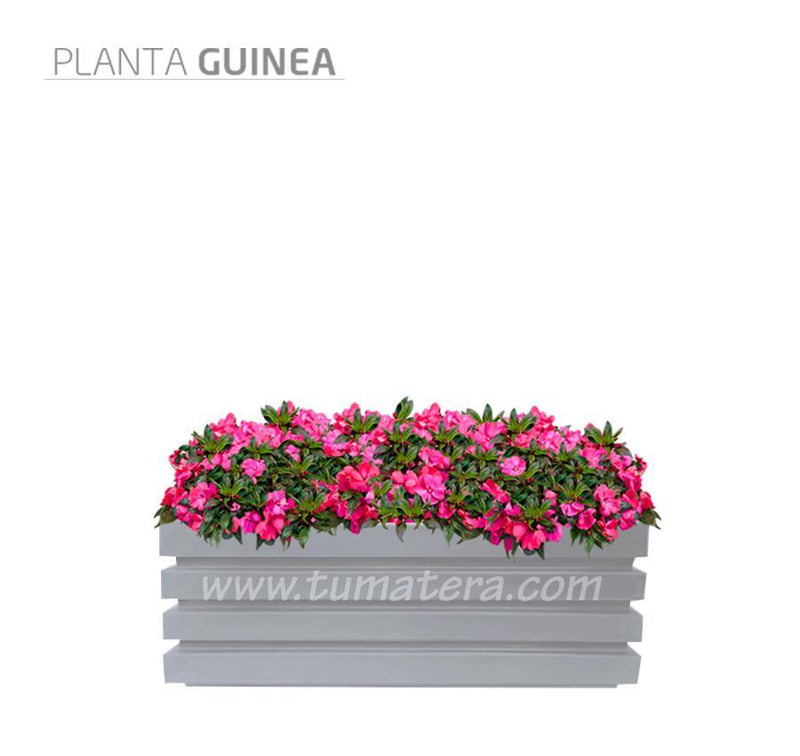 COMBO JARDINERA 90 CM CON FLORES - Tumatera.co
