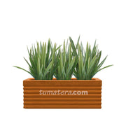 COMBO JARDINERA CEMENTO 90 CM CON LINOS - Tumatera.co