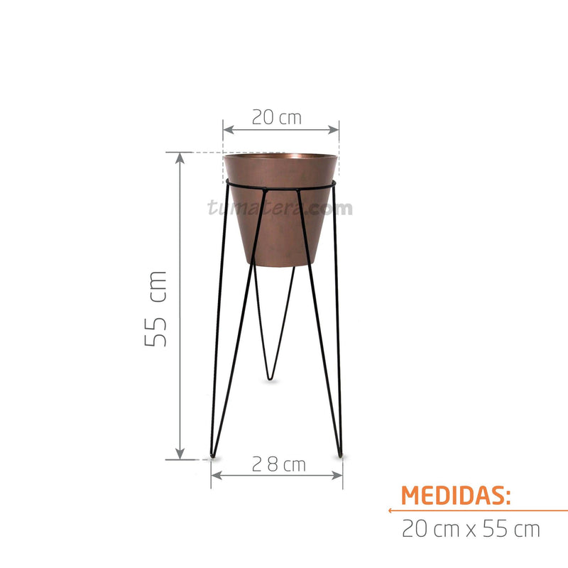 KIT MATERA CORTEN + BASE 20 X 50 CM - Tumatera.co