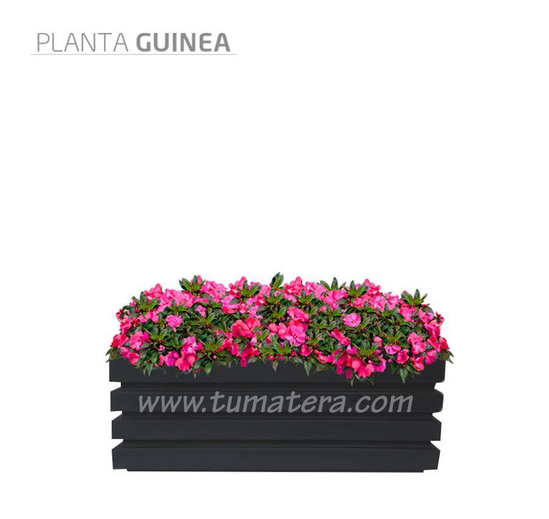 COMBO JARDINERA 90 CM CON FLORES - Tumatera.co