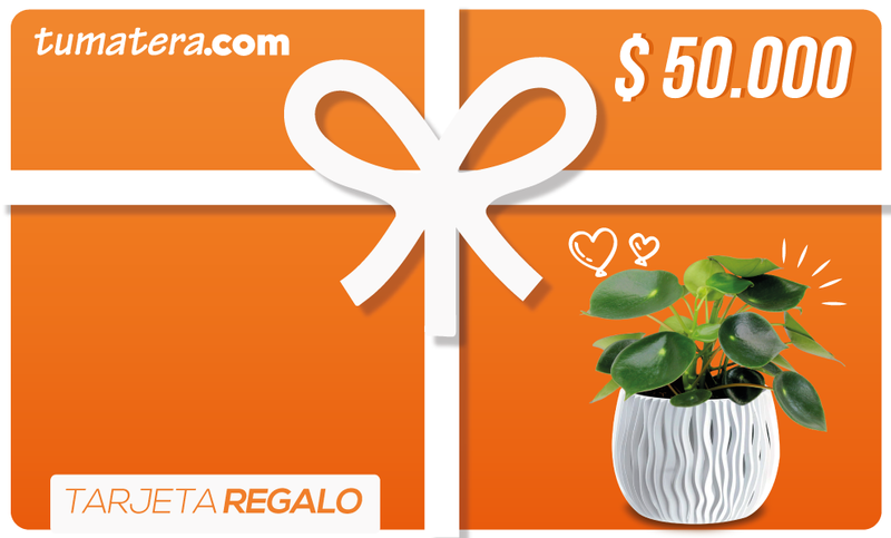 Tarjeta regalo $50.000 - Tumatera.co